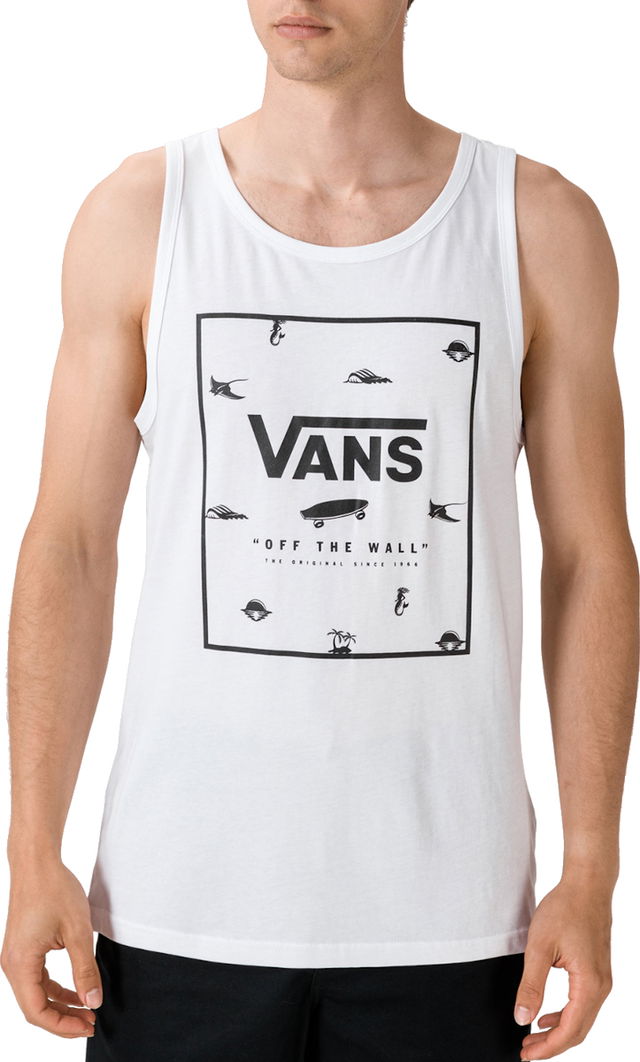 Print Box Tank Top