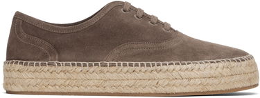Облекло JW Anderson JW Anderson Lace-Front Platform Espadrilles Сиво | SE0031-LA0240, 0