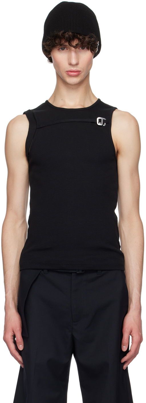 Потник HELIOT EMIL Gregaria Buckle Detail Tank Top Черно | PREAW24_M_09_118_BLK01