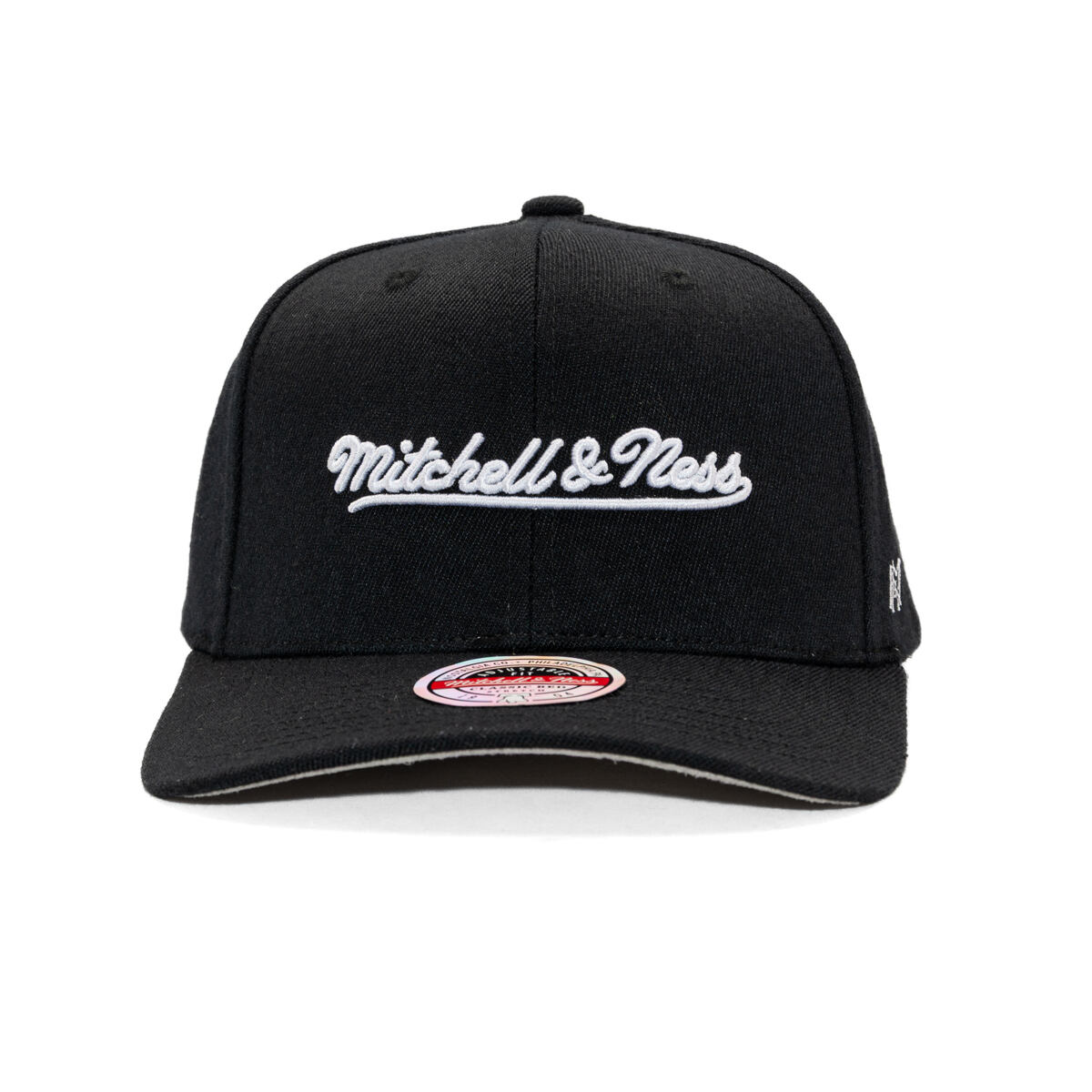 Шапка с козирка Mitchell & Ness Mitchell & Ness Branded Script Stretch Cap Черно | HC12184-MNNBLCK, 1