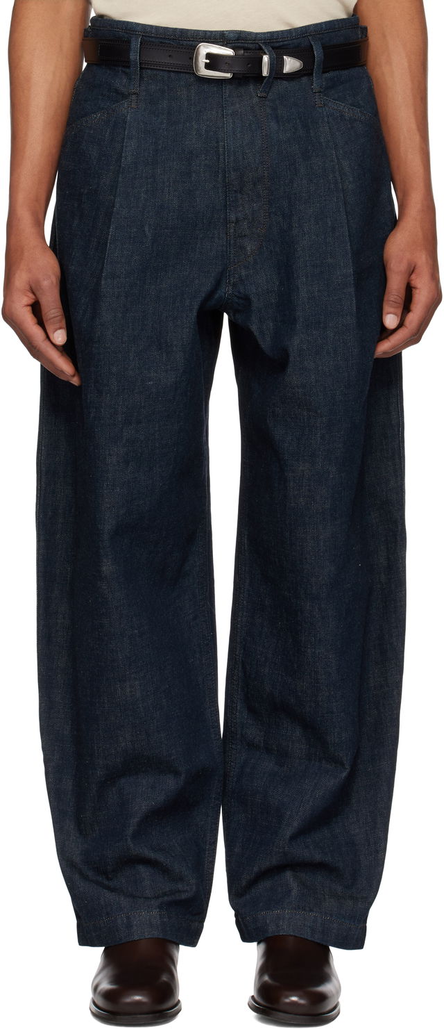 LEMAIRE Pleated Workwear Jeans