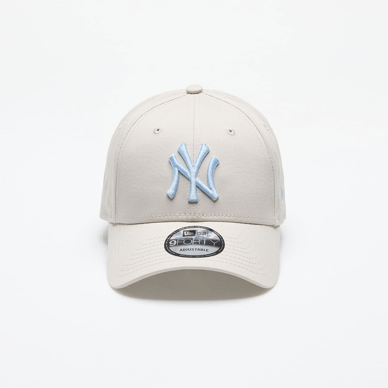 Шапка с козирка New Era Cap 9FORTY MLB League Essential 9Forty New York Yankees Stone/ Glb Сиво | 60503391, 0