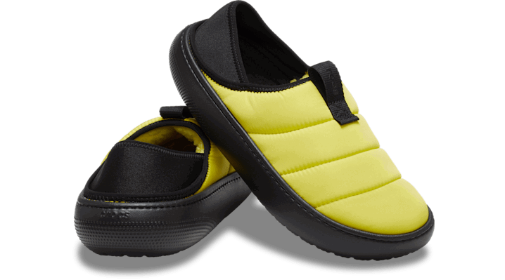 Кецове и обувки Crocs Classic Puff Moc Shoes Жълто | 210706-77K, 1