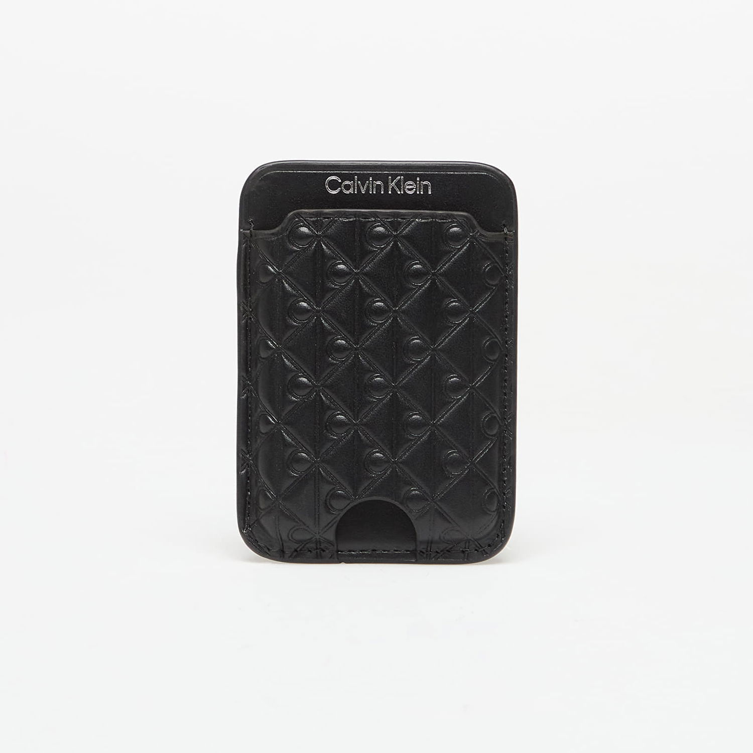 Портфейл CALVIN KLEIN Calvin Klein Aop Leather Magnetic Card Case Черно | LV04F1100G UB1, 0