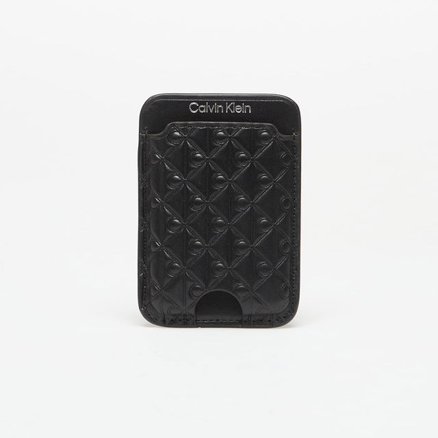 Calvin Klein Aop Leather Magnetic Card Case