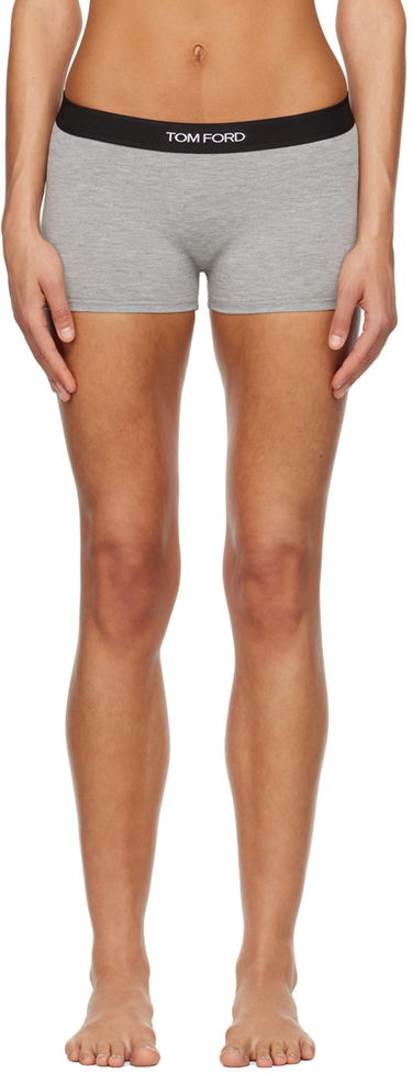 Боксерки Tom Ford Tom Ford Signature Boy Shorts Сиво | KNJ006-JEX011, 0