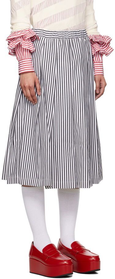 Пола Comme des Garçons Comme des Garçons Girl Striped Midi Skirt Многоцветен | NM-S006-051, 1