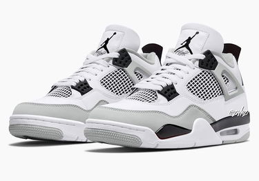 Кецове и обувки Jordan Air Jordan 4 Retro "Military Black" Бяло | DH6927-111, 2