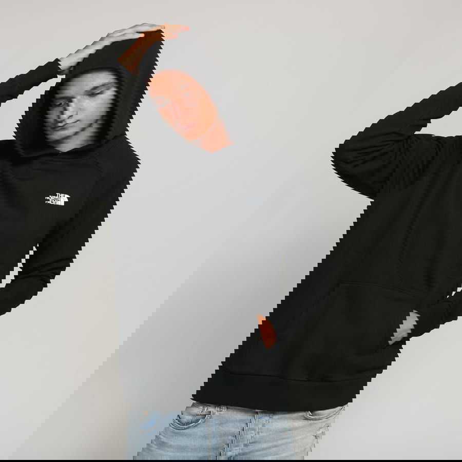 Суитчър The North Face Raglan Red Box Hoodie Черно | NF0A2ZWUKY41, 0