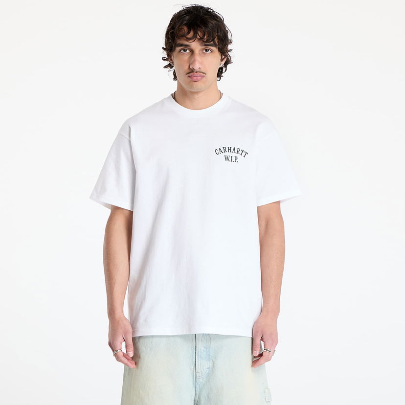 Тениска Carhartt WIP Carhartt WIP Cabinetry Short Sleeve T-Shirt Бяло | I034779.00AXX