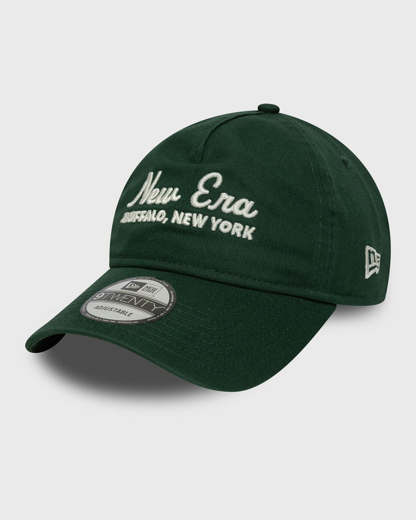Шапка с козирка New Era Adjustable Script Cap Зелено | 60691201