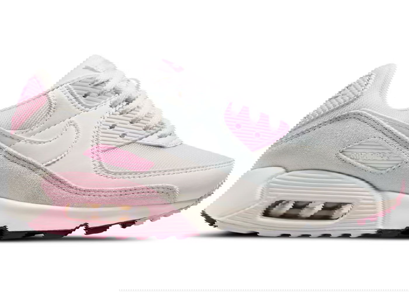 Кецове и обувки Nike Air Max 90 "Athletic Department White Pink" W Розово | FN7489-100, 0