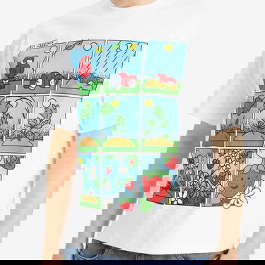 Тениска MARKET Abundance Comic Graphic Tee Бяло | 399002183-WHT, 5