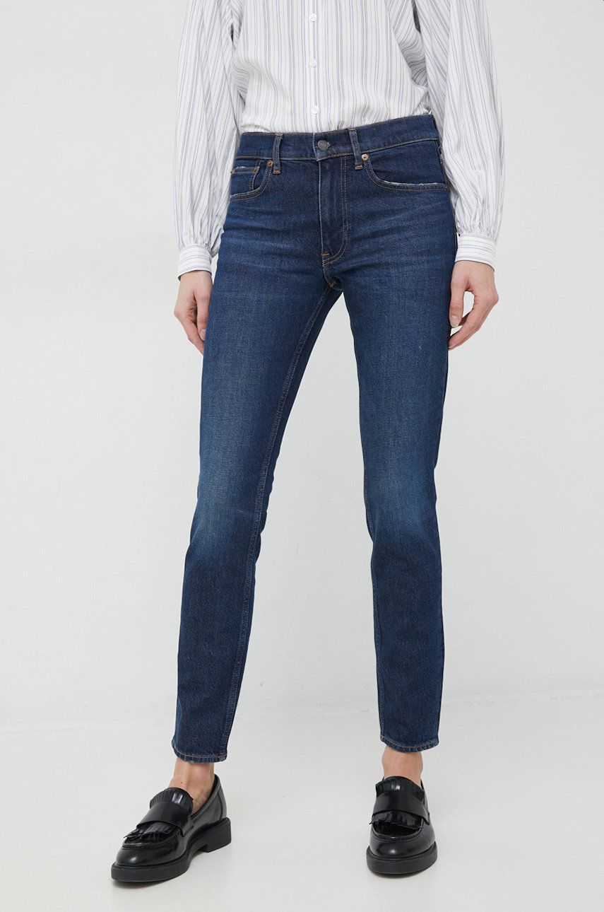 Дънки Polo by Ralph Lauren Medium Waist Jeans Тъмно синьо | 211890127, 0