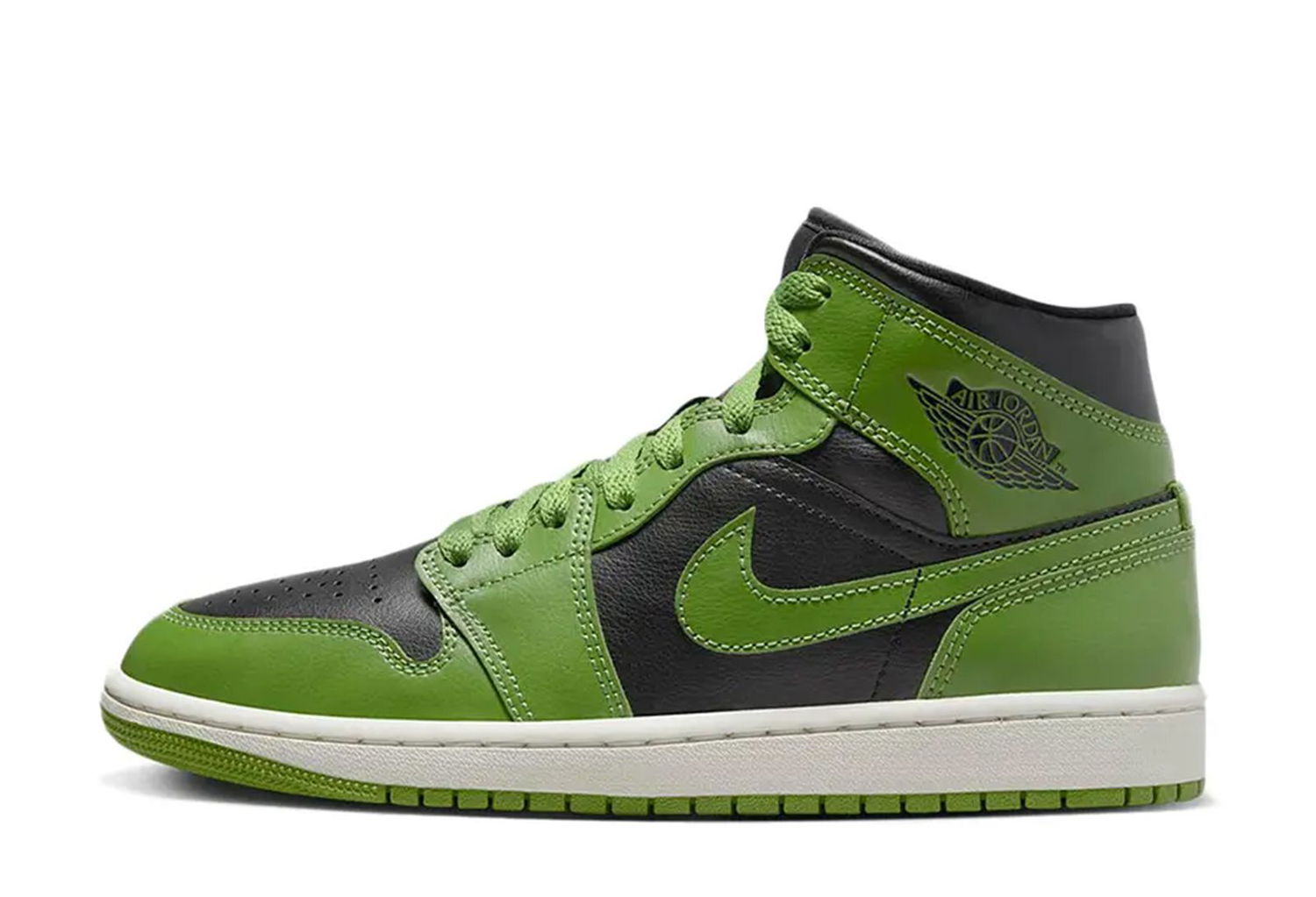 Кецове и обувки Jordan Air 1 Mid "Green" Зелено | BQ6472-031, 1