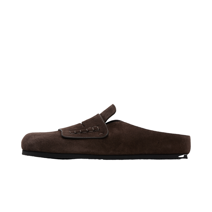 Кецове и обувки Jacquemus 'The Mules' Suede Loafers Кафяво | 25HFOW00186AC09A06