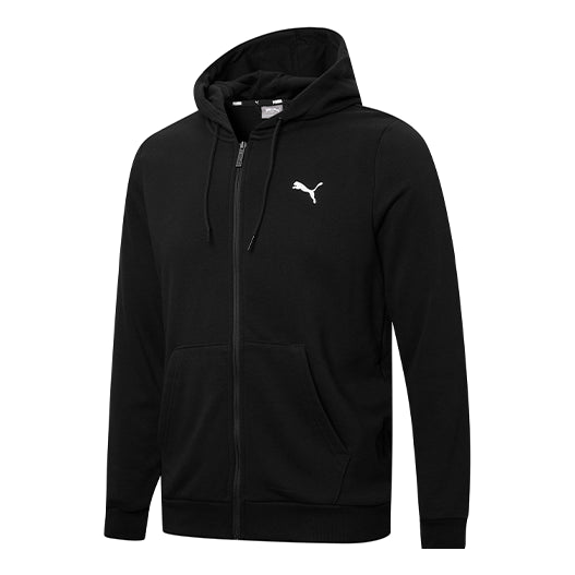 Суитчър Puma Ess Logo Solid Color Hoodie Черно | 848732-01, 0