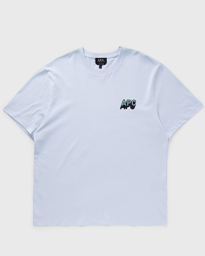 Тениска A.P.C. 70'S H GOTS T-Shirt Синьо | COHBM-H26535-IAT