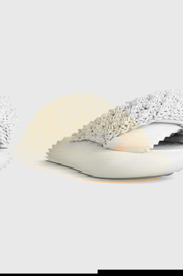 Кецове и обувки JW Anderson JW Anderson Crochet Twister Platform Slides Бяло | ANW42027A.120, 1