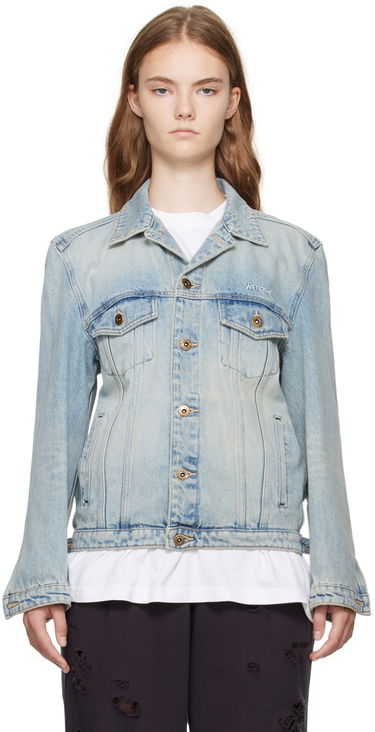 Яке We11done Washed Denim Jacket Синьо | WD-DJ2-24-348-W-SK, 0