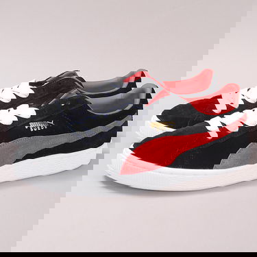 Кецове и обувки Puma Suede Archive Eco black / ribbon red / gold foil Черно | 352421 19, 0