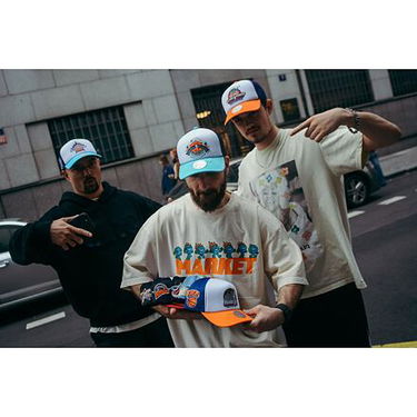 Шапка с козирка Mitchell & Ness NBA Party Time Trucker Snapback Hwc Phoenix Suns White Оранжево
 | HHSS5140-PSUYYPPPWHIT, 8