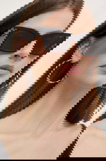 Слънчеви очила Off-White Off-White Angular Quote-Detailed Sunglasses Черно | OERI110.541007, 3