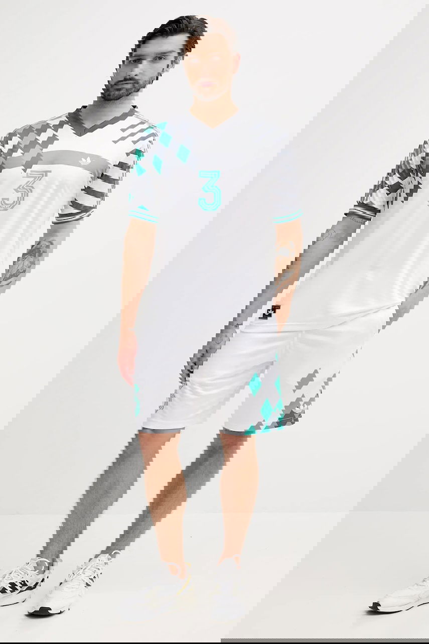 Тениска adidas Originals adidas Originals Nuwave 90S Jersey T-Shirt Бяло | KD4870, 1