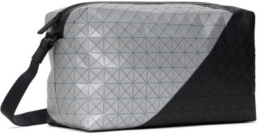 Чанта за пътуване BAO BAO ISSEY MIYAKE Geometric Pattern Saddle Bag Зелено | BB47AG133, 4