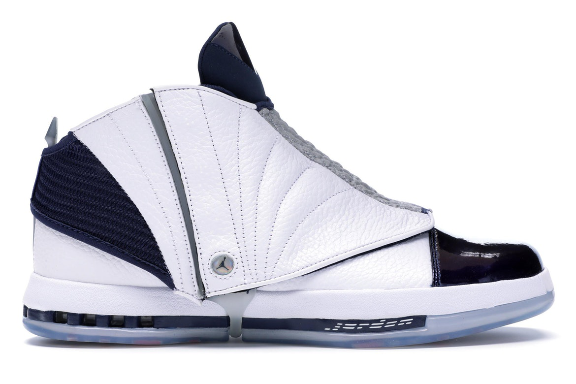 Кецове и обувки Jordan Jordan 16 Retro Midnight Navy (2016) Бяло | 683075-106, 0