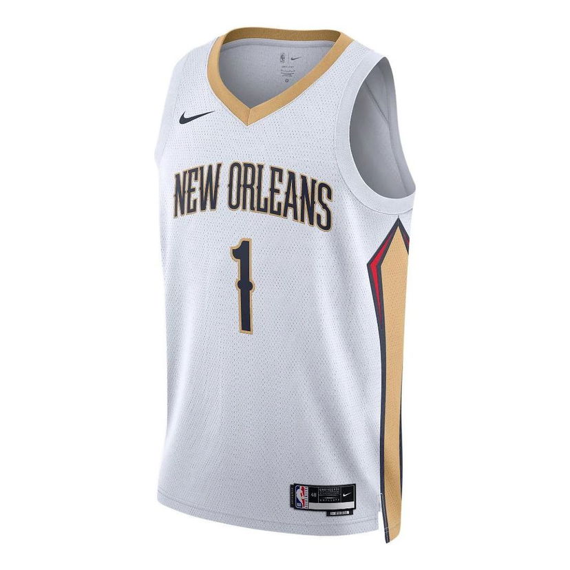 Фланелка Nike Pelicans Association Edition Swingman Jersey Бяло | DN2086-100