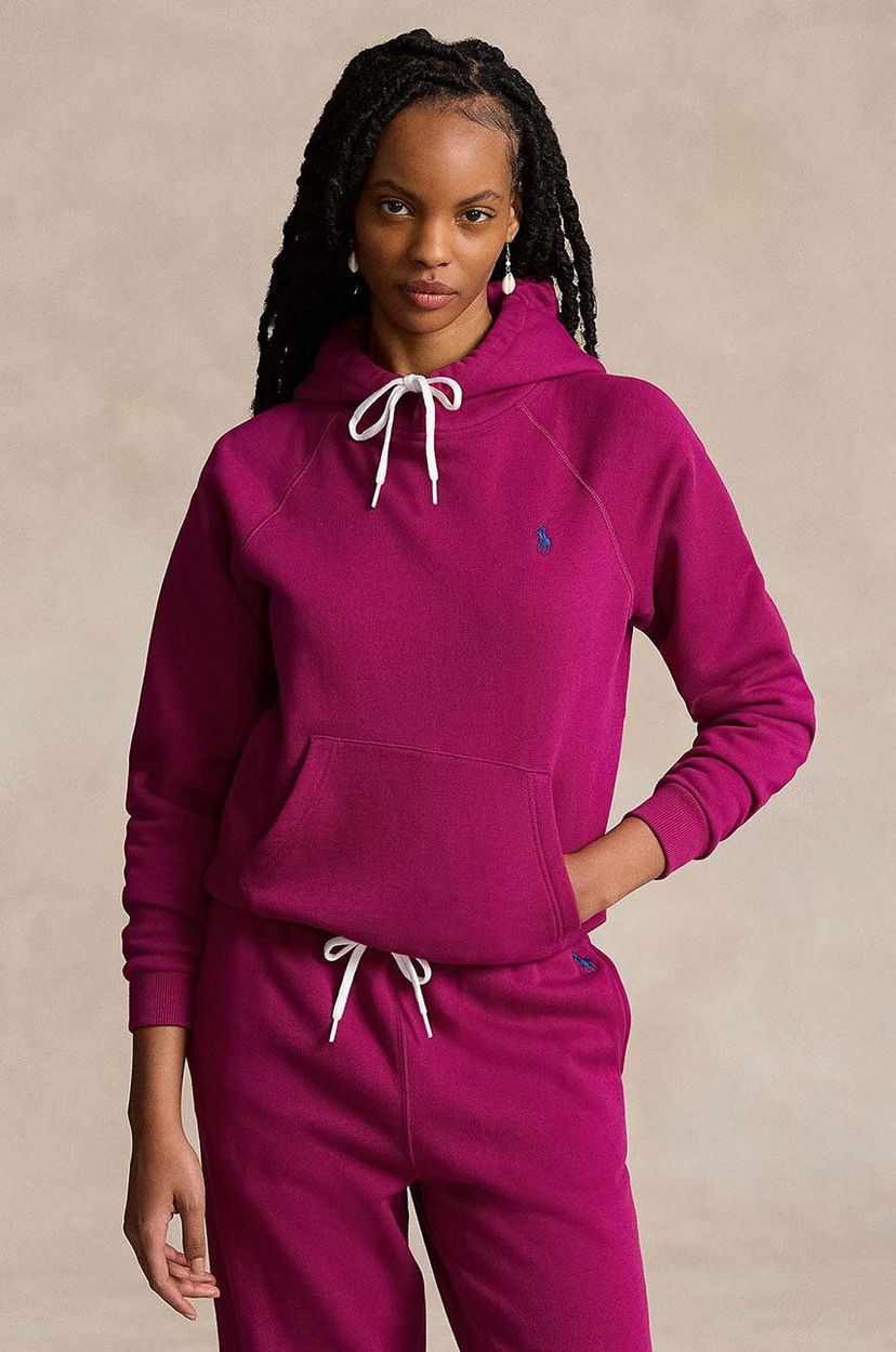 Суитчър Polo by Ralph Lauren Hoodie Розово | 211943007