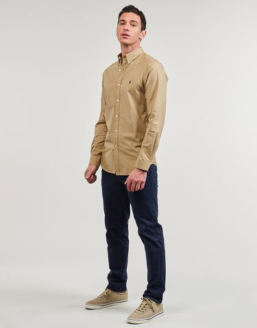 Риза Polo by Ralph Lauren Shirt Бежово | 710929348002, 2