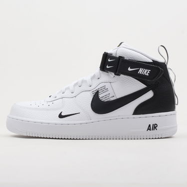 Кецове и обувки Nike Air Force 1 Mid '07 LV8 ''White Black'' Бяло | 804609-103, 0