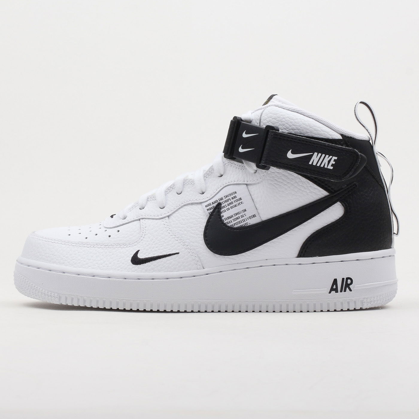 Кецове и обувки Nike Air Force 1 Mid '07 LV8 ''White Black'' Бяло | 804609-103, 0