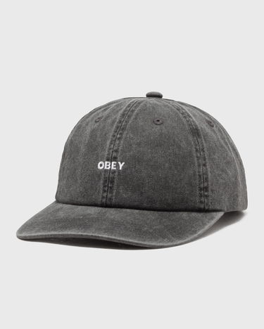 Шапка с козирка OBEY OBEY Pigment Bold 6 Panel Strapback Cap Черно | 100580418-BLK, 4