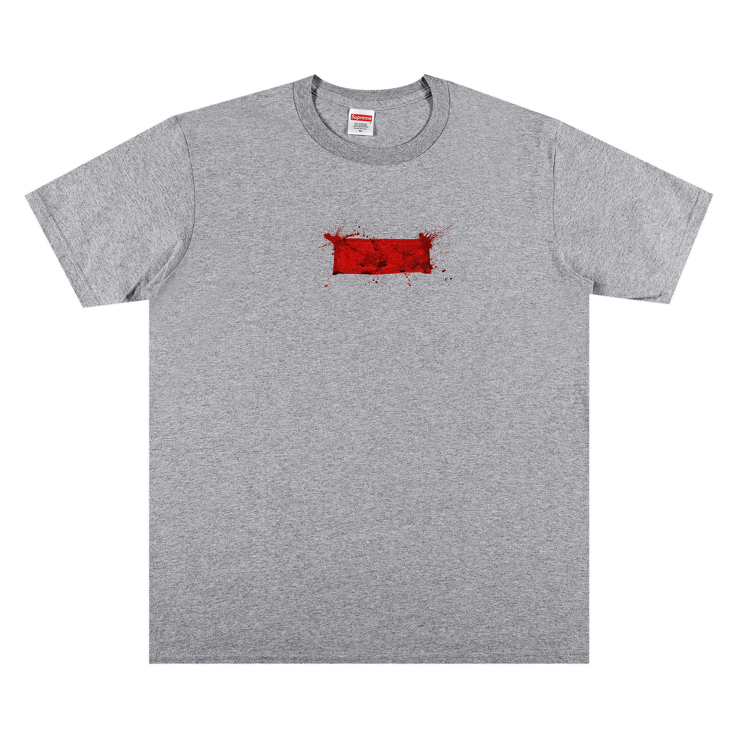 Тениска Supreme Ralph Steadman Box Logo Tee Сиво | SS22T12 HEATHER GREY, 0