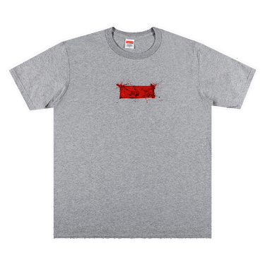 Тениска Supreme Ralph Steadman Box Logo Tee Сиво | SS22T12 HEATHER GREY, 0