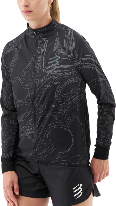 Ветровка Compressport Hurricane Windproof Jacket Черно | ajvw11079047, 0