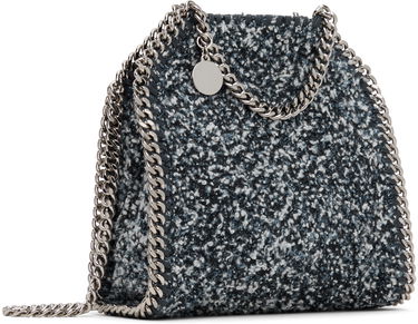 Чанта през рамо Stella McCartney Stella McCartney Falabella Bouclé Shoulder Bag Синьо | 391698WP0446, 1