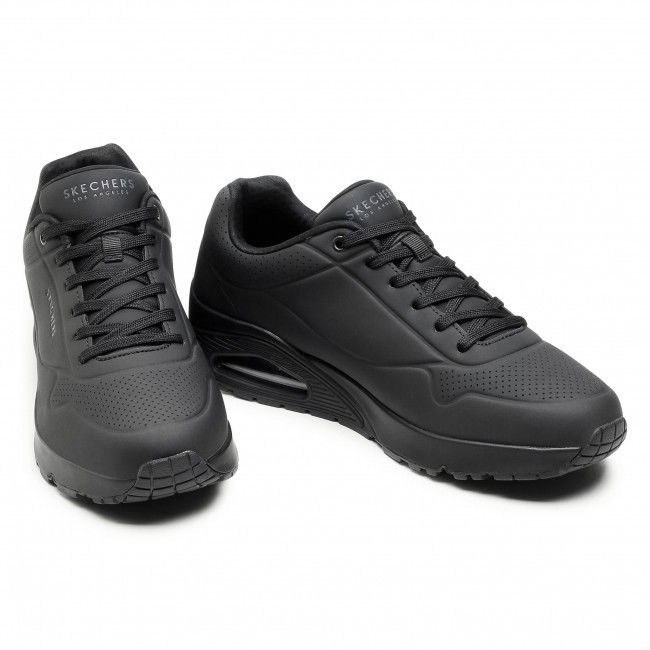 Кецове и обувки Skechers Uno Черно | 52458-BBK, 1