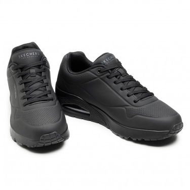 Кецове и обувки Skechers Uno Черно | 52458-BBK, 1