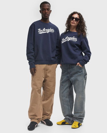 Суитчър Sporty & Rich Sporty & Rich Los Angeles Dodgers Crewneck Sweatshirt Тъмно синьо | ST071627667BL106, 2