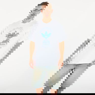 Тениска adidas Originals adidas Treffy Smile Graphic T-Shirt Бяло | KT2971, 0