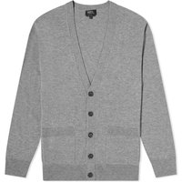 Пуловер A.P.C. Theo Cardigan Heathered Grey Сиво | WVBBY-H22236-PLA, 1
