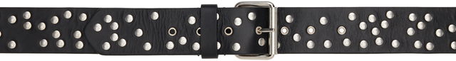 Dries Van Noten Studded Leather Belt