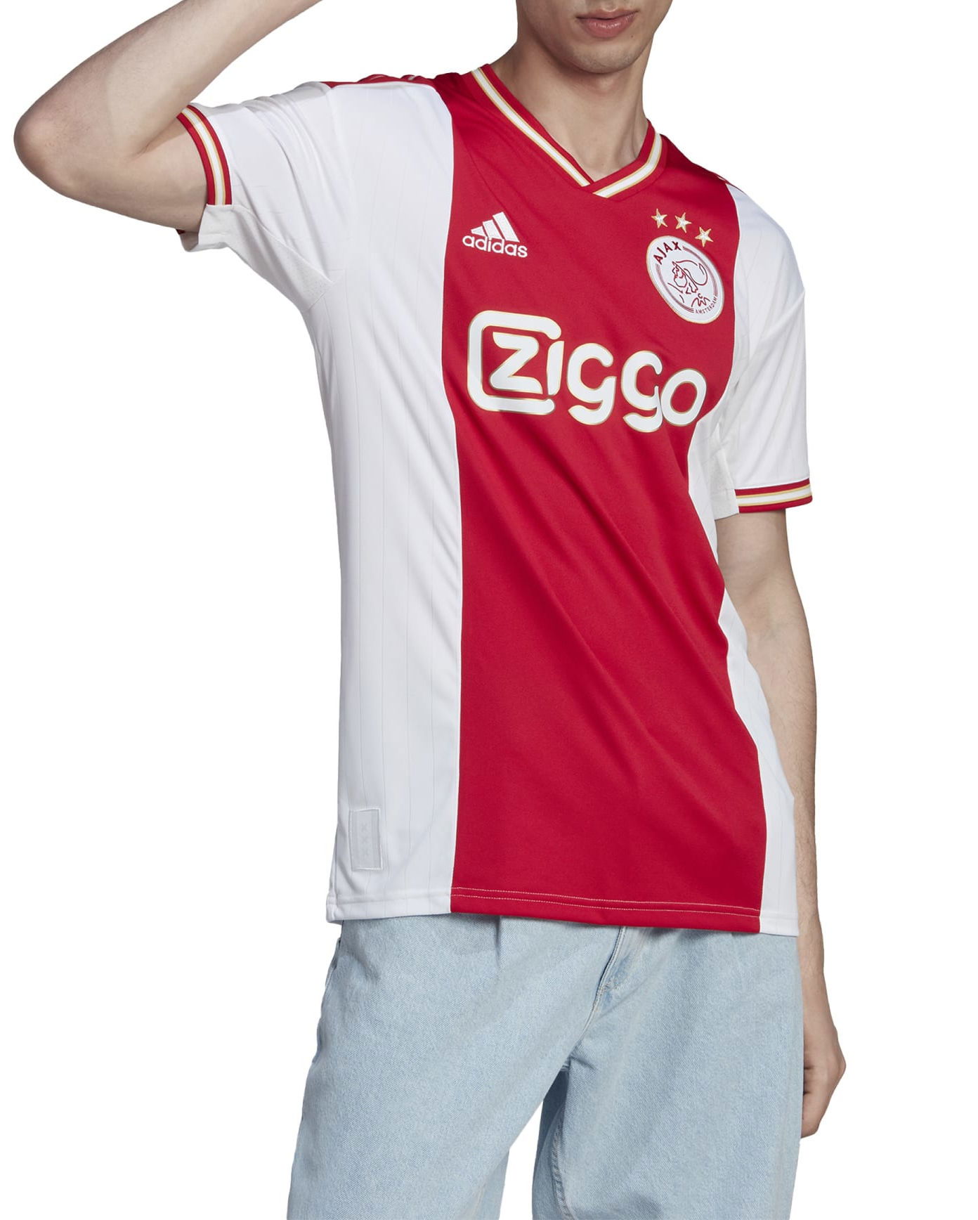 Фланелка adidas Originals Ajax Amsterdam 2022/23 Home Soccer Jersey Бяло | h58243, 0