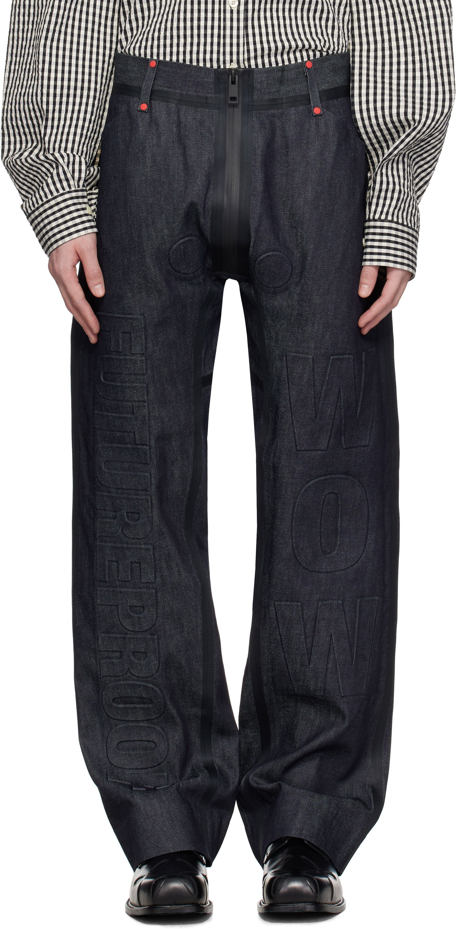 Дънки Walter Van Beirendonck Walter Van Beirendonck G-Star Edition Futureproof WOW Jeans Синьо | D26531, 0