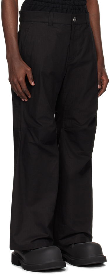 Карго панталони We11done Layered Trousers Черно | WD-PT1-24-318-M-BK, 1