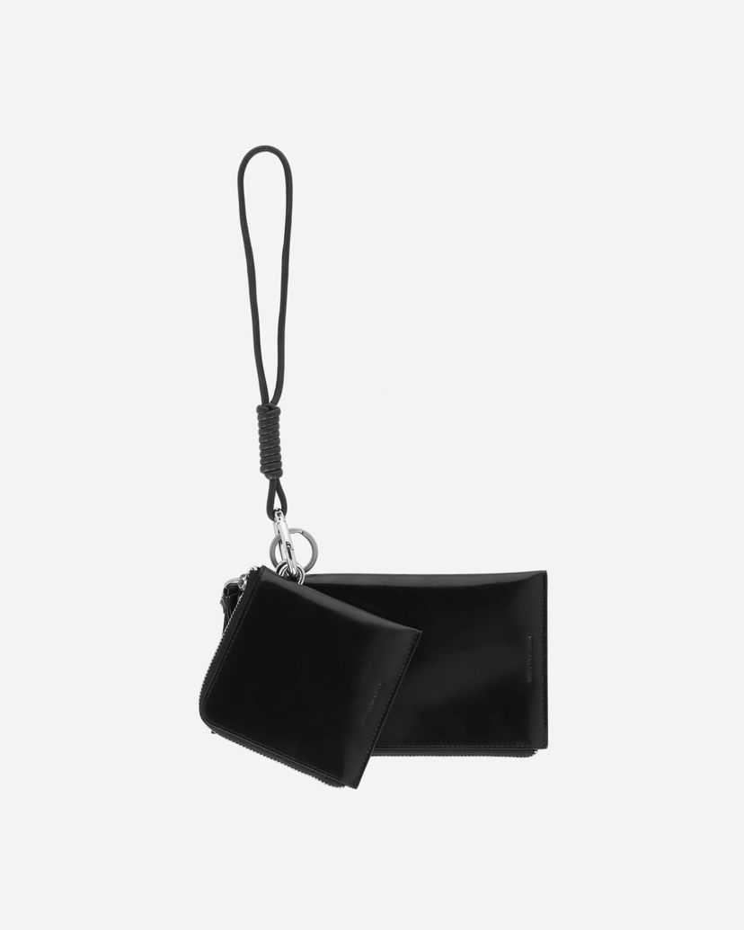 Портфейл Dries Van Noten Leather Pouch Черно | 022102-553 900